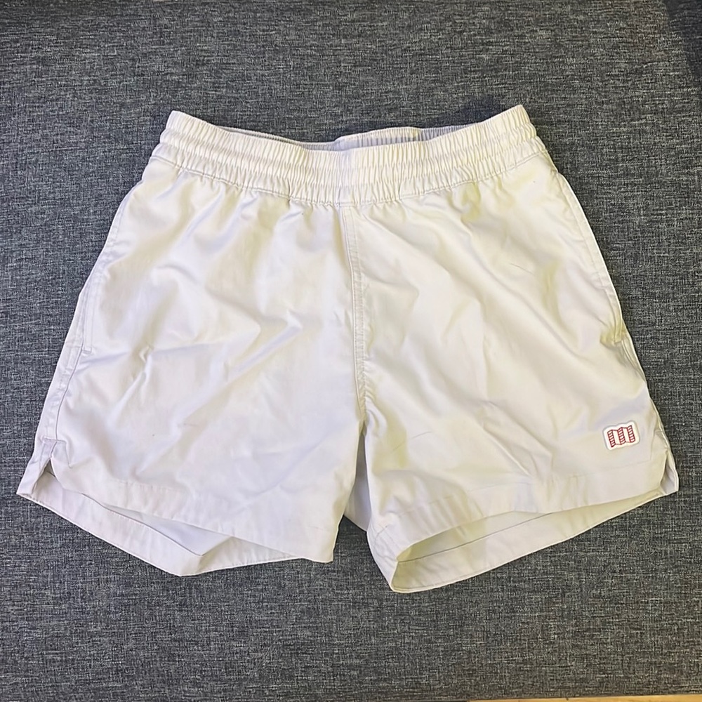 Topo Designs Women’s Global Shorts- XS Light Gray